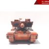 M-1 Abrams Tank Mahogany Wood-05
