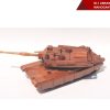M-1 Abrams Tank Mahogany Wood-09