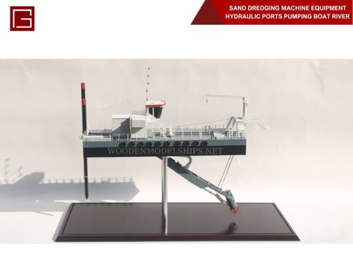 Sand Dredging Machine Equipment Hydraulic Ports Pumping Boat River Mining Cutter Suction Dredger-01