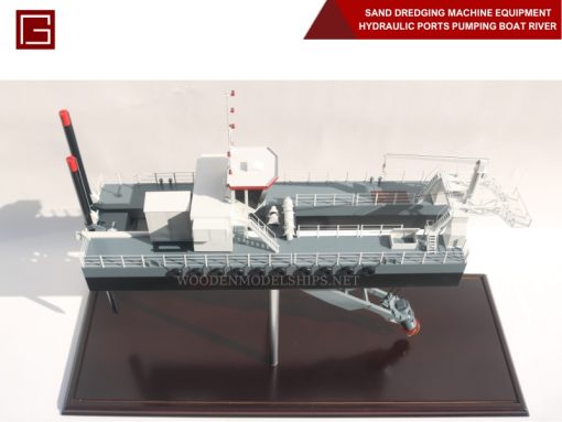 Sand Dredging Machine Equipment Hydraulic Ports Pumping Boat River Mining Cutter Suction Dredger-03