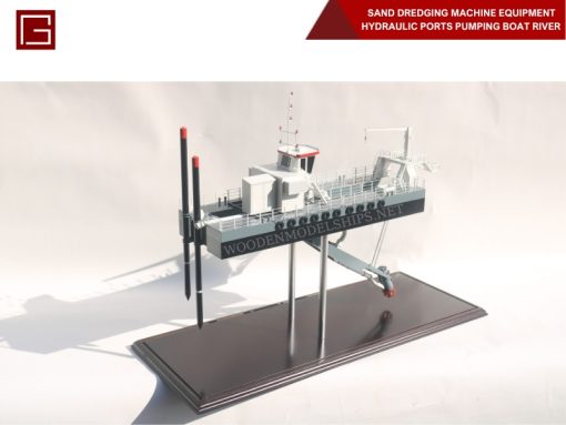 Sand Dredging Machine Equipment Hydraulic Ports Pumping Boat River Mining Cutter Suction Dredger-05