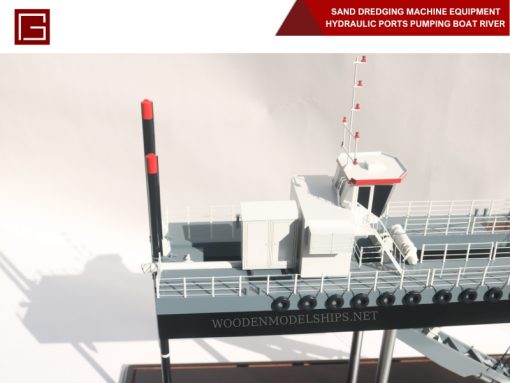 Sand Dredging Machine Equipment Hydraulic Ports Pumping Boat River Mining Cutter Suction Dredger-07