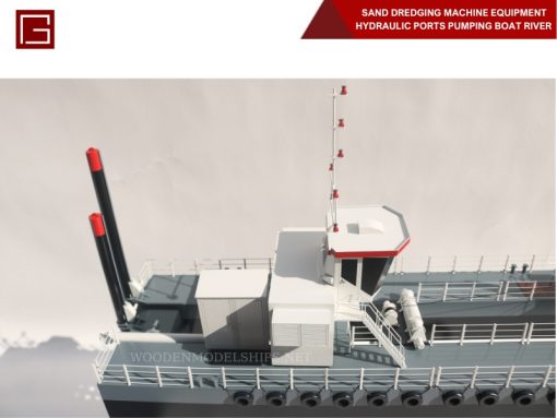 Sand Dredging Machine Equipment Hydraulic Ports Pumping Boat River Mining Cutter Suction Dredger-12