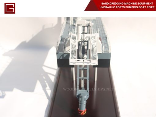 Sand Dredging Machine Equipment Hydraulic Ports Pumping Boat River Mining Cutter Suction Dredger-13