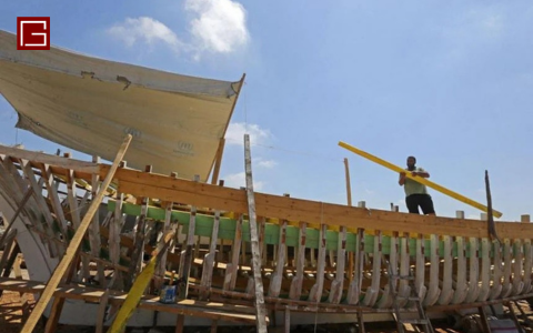 Ancient ships were constructed using rare, high-quality natural hardwoods, offering exceptional resilience against harsh maritime conditions.