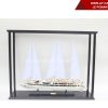 Display Case For Le Ponant 80cm Hull Long With Leg And Plexiglass-02
