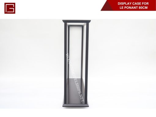 Display Case For Le Ponant 80cm Hull Long With Leg And Plexiglass-09