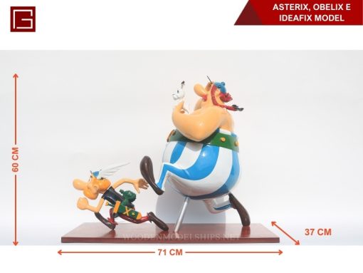 Asterix, Obelix E Ideafix Model-16